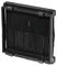XBRBK - 50x50mm Single Gang Brush Module for Euro Faceplate, Black