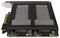MB842MP-B - ToughArmor 2 Bay M.2 NVMe SSD Mobile Rack Adaptor for PCI-Express Slots