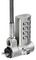 UNIVC4D-LAPTOP-LOCK - 3-in-1 Universal Combination Laptop Cable Lock, 2m