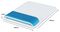 65170036 - Ergo WOW Mouse Mat with Adjustable Wrist Rest, Blue / White