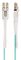 450FBLCLC10PP - Multimode OM4 LC-LC LSOH Fibre Optic Patch Lead with Push-Pull Tab, 10m