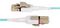 450FBLCLC5SW - Multimode OM4 LC-LC LSOH Switchable Fibre Optic Patch Lead, 5m