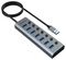 AK-HB-21BKCM - Connect 7 IPS 7 Port USB 3.2 Gen 1 Hub with Individual Switches