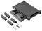 MONSTADJDL - Height Adjustable Monitor Riser / Stand with Drawer, Large