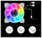 GMX-INFINITY-FNW - Infinity 12cm Dual Ring aRGB Cooling Fan, White