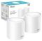 DECO X10(2-PACK) - Deco AX1500 WiFi 6 Whole Home Mesh Wireless System, Twin Pack