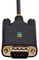 1P3FFCB-USB-SERIAL - USB to RS232 Serial Adaptor Cable with COM Retention & LED Indicators, 1m