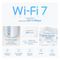DECO BE65(3-PACK) - Deco BE9300 Whole Home Mesh WiFi 7 System, Triple Pack