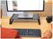 25271 - Monta Tempered Glass Monitor Stand, Black
