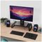 25271 - Monta Tempered Glass Monitor Stand, Black