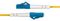 SPSMLCLC-OS2-5M - Single Mode OS2 LC-LC Simplex LSOH Fibre Optic Patch Lead, 5m