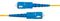 SPSMLCSC-OS2-1M - Single Mode OS2 LC-SC Simplex LSOH Fibre Optic Patch Lead, 1m