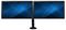 ARMBARDUOG - Horizontal Dual Monitor Arm Clamp / Grommet Mount, up to 27"