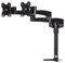 ARMDUAL - Desk Mount Dual Arm Monitor Stand, up to 24"