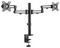 ARMDUAL3 - Clamp Mount Dual Arm Monitor Stand, up to 32"