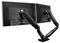 ARMSLIMDUO - Desk Mount Dual Monitor Arm with USB 3.0 Hub, up to 32" Black