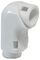 PS90WH20 - 90 Degree Patch Lead Adaptor, White 20 Pack