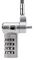 UNIVCS-LAPTOP-LOCK - 3-in-1 Universal Combination Laptop Cable Lock, 2m
