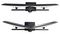 2MC1S-MONITOR-STAND - Desktop Crossbar Dual Monitor Desk Stand, up to 27"