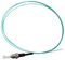 005-416-010-01 - Multimode OM4 50/125µm ST Pigtail Fibre Optic Patch Lead, 1m