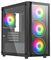 LUCID-BLK - Lucid Micro ATX / Mini ITX aRGB Gaming Case, Black