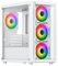 LUCID-WHT - Lucid Micro ATX / Mini ITX aRGB Gaming Case, White
