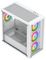 LUCID-WHT - Lucid Micro ATX / Mini ITX aRGB Gaming Case, White