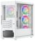 LUCID-WHT - Lucid Micro ATX / Mini ITX aRGB Gaming Case, White