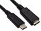 PSG92135 - USB 3.2 Gen 2 USB-C Male To Female Extension Lead, 1m Black