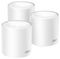 DECO X50 PRO(3-PACK) - Deco AX3000 WiFi 6 Whole Home Mesh Wireless System with WPA3, Triple Pack