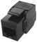 PSG92142 - Cat5e Tool-less Unshielded Keystone Socket, Black