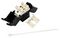 PSG92142 - Cat5e Tool-less Unshielded Keystone Socket, Black