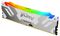 KF564C32RWA-16 - 16GB FURY Renegade RGB DDR5-6400 PC5-51200 UDIMM RAM Memory Module, White / Silver