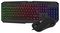 CIT-AVENGER-RNBW - Avenger Rainbow Gaming Keyboard and Mouse Deskset, Black