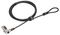 K68008EU - Slim N17 Combination Laptop Cable Lock for Wedge Slots