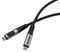 31849 - 240W Sync & Charge USB4 USB-C Lead with Display, 1.2m Black