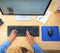 25436 - Primo Wireless Keyboard & Mouse Deskset, Black