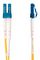 SMLCSC-OS2-50M - Single mode OS2 9/125µm UPC LC-SC LSOH Duplex Fibre Optic Patch Lead, 50m