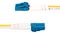 SMLCSC-OS2-50M - Single mode OS2 9/125µm UPC LC-SC LSOH Duplex Fibre Optic Patch Lead, 50m