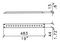R1278/1UK - 19" 16 Hole Rack Panel Punched for 6.35mm 1/4" Jack - 1U