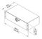 R1380/3UK - 19" Lockable Rack Vault - 3U