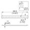 R1280/1UK - 19" Rack Panel Punched for 16 Flat Bottom BNC - 1U