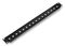 R1280/1UK - 19" Rack Panel Punched for 16 Flat Bottom BNC - 1U