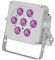 LEDJ60A - Slimline 7HEX6 7 x 6W RGBAWUV LED PAR Can