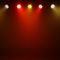LEDJ254AZ - DMX 6-In-1 LED PAR Lighting Unit with Mounting Brackets, 98W