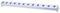 LEDJ67A - Slimline 12Q5 Batten 12 x 5W RGBW LED Bar, White