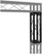 STAN90B - 0.5m Leg Extensions for Black Truss System - 2 Pack