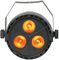 PAR12 - Mini PAR Light, 3x4W  4-in-1 LEDs (RGBW)