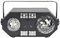 TETRA - Tetra 4-in-1 Multi-Effect Light, Moonflower / Ripple Projector, Laser & UV Strobe
