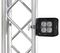 COLOUR RAIDER PACK - EQLED038 - Colour Raider Uplighter Pack, 4x 4W RGBW Quad Colour LEDs